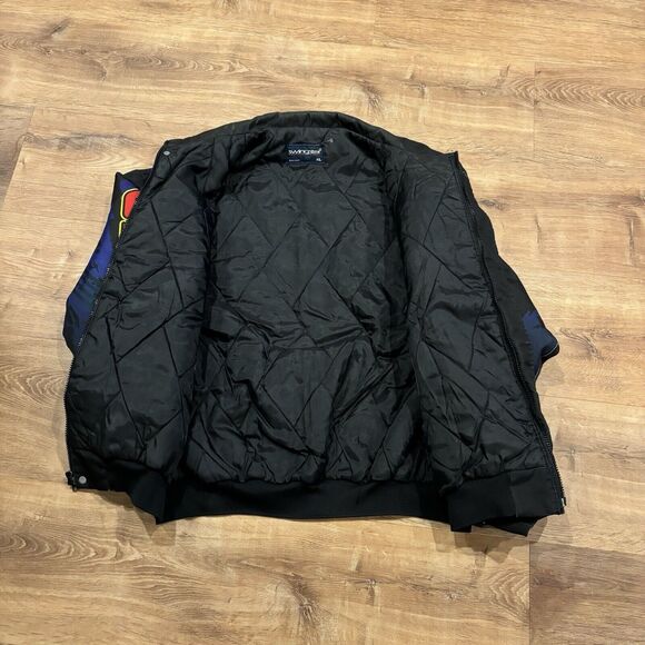 Vintage Snap-On Tools Jacket Racing Bomber Full Zip AOP Mens XL Varsity Nascar - Picture 4 of 7